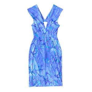 Dolce Dolce light purple One-Shoulder Sheath Dress